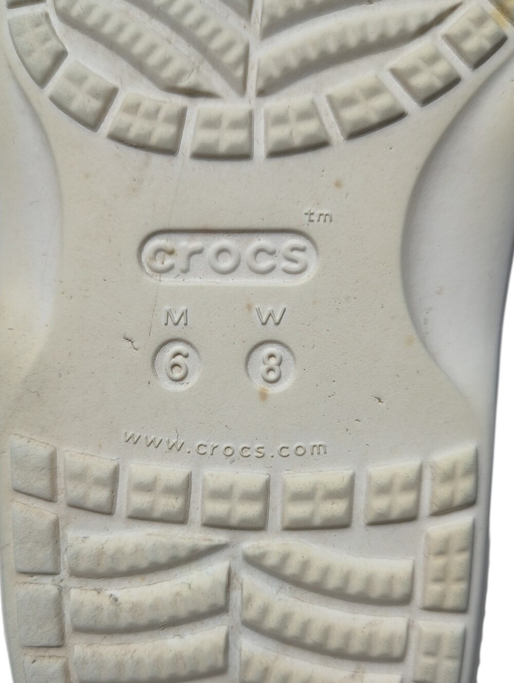 Crocs Classic Sandals Featuring A Vibrant Tie-dye Graphic In Straps Size 8 - Picture 7 of 7